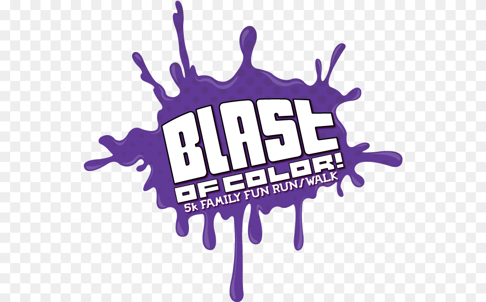 Color Dust Blast Of Color, Purple, Logo Png