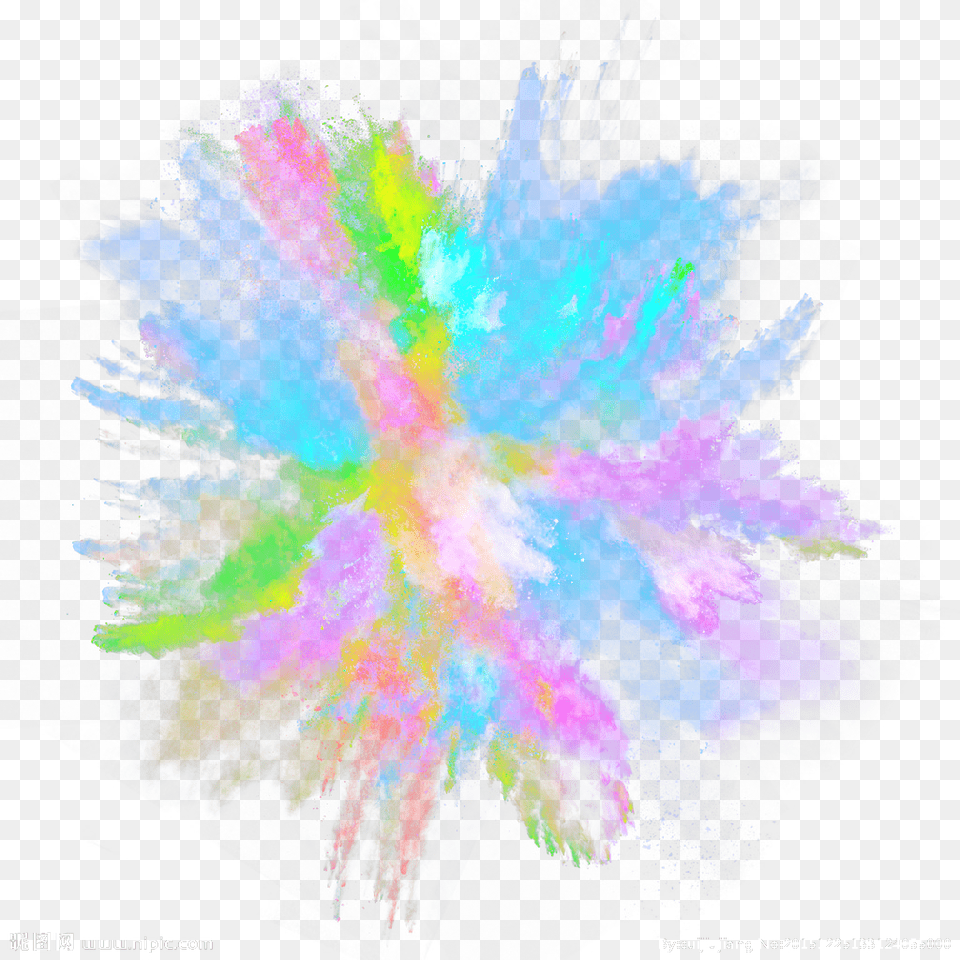 Color Dust Explosion De Colores, Accessories, Pattern, Dye, Ornament Png