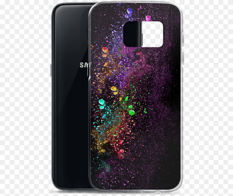 Color Explosion, Electronics, Mobile Phone, Phone, Glitter Free Png Download