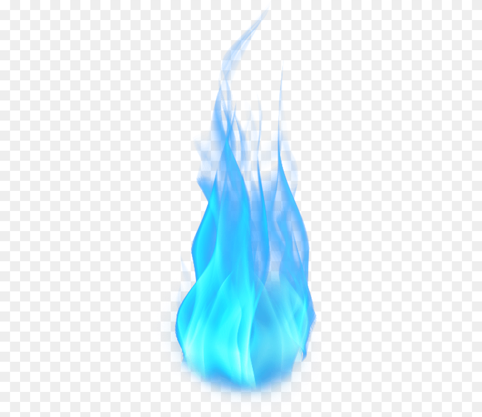 Color Fire Transparent Amp Clipart Transparent Blue Flame, Ice, Nature, Outdoors, Adult Free Png