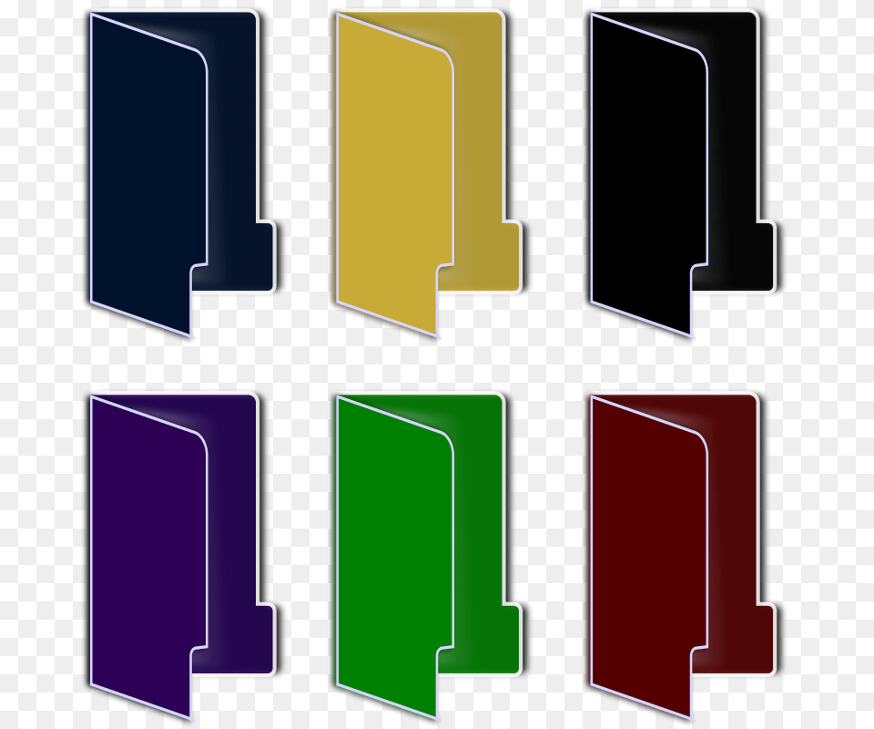 Color Folder Icons, File Binder, File Folder, Text Free Png