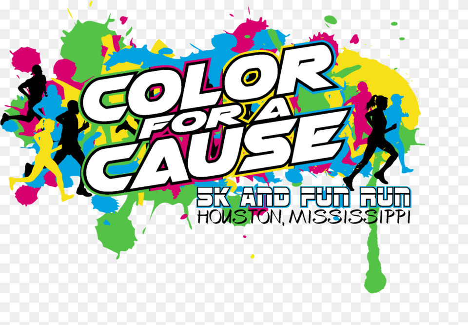 Color For A Cause And Fun Run, Art, Graphics, Adult, Female Png Image