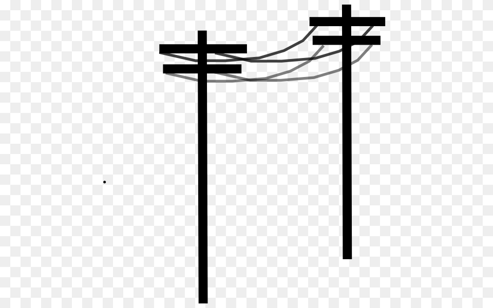Color Grid Clip Art, Utility Pole, Cable, Power Lines, Electric Transmission Tower Free Png