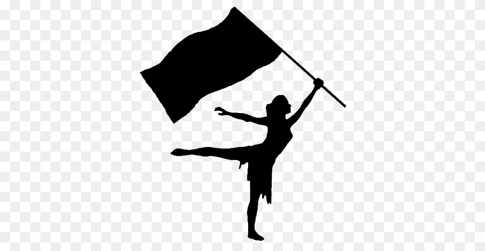 Color Guard C O L O R, People, Person, Silhouette, Stencil Png Image