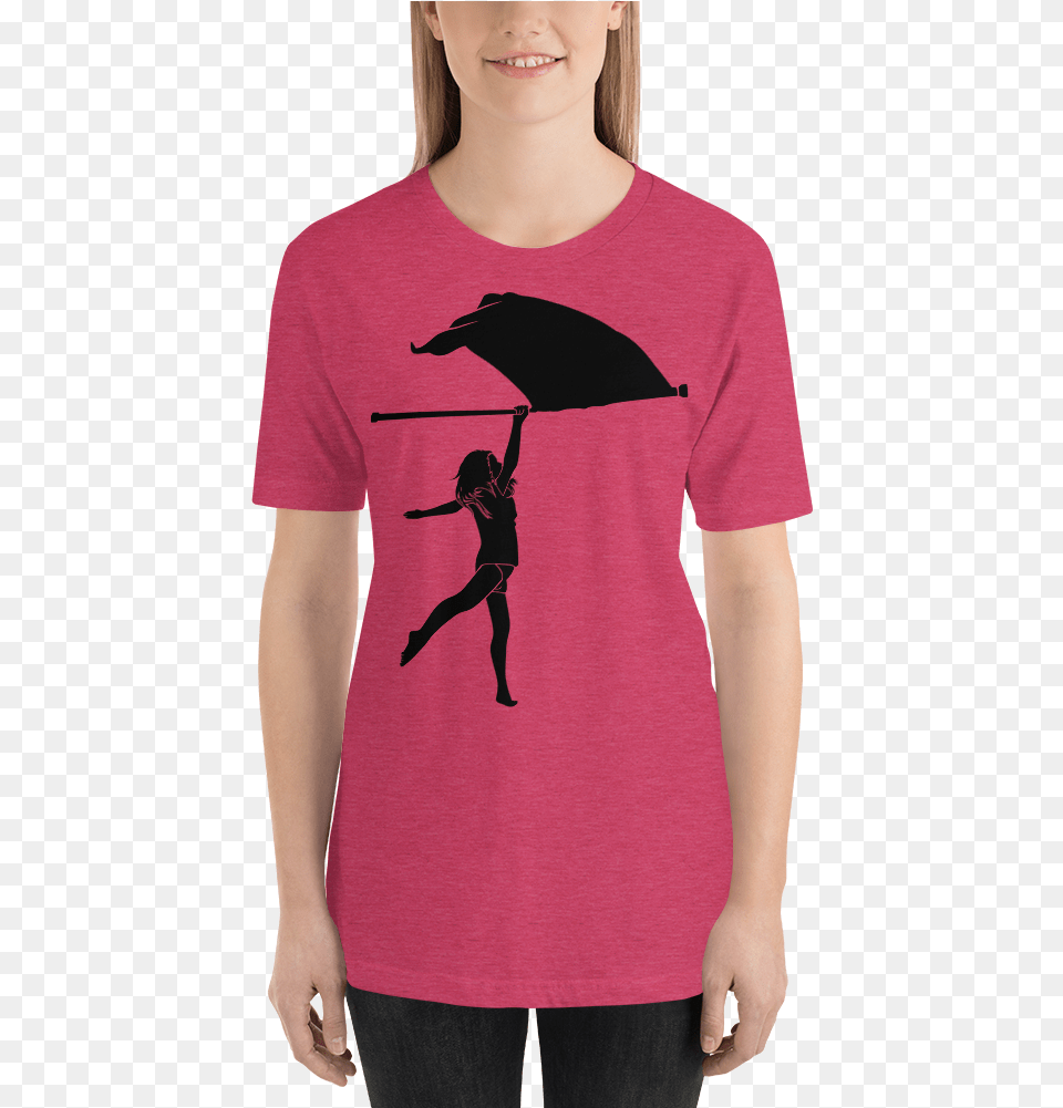 Color Guard Girls T Shirt Shirt, T-shirt, Clothing, Adult, Person Free Png Download