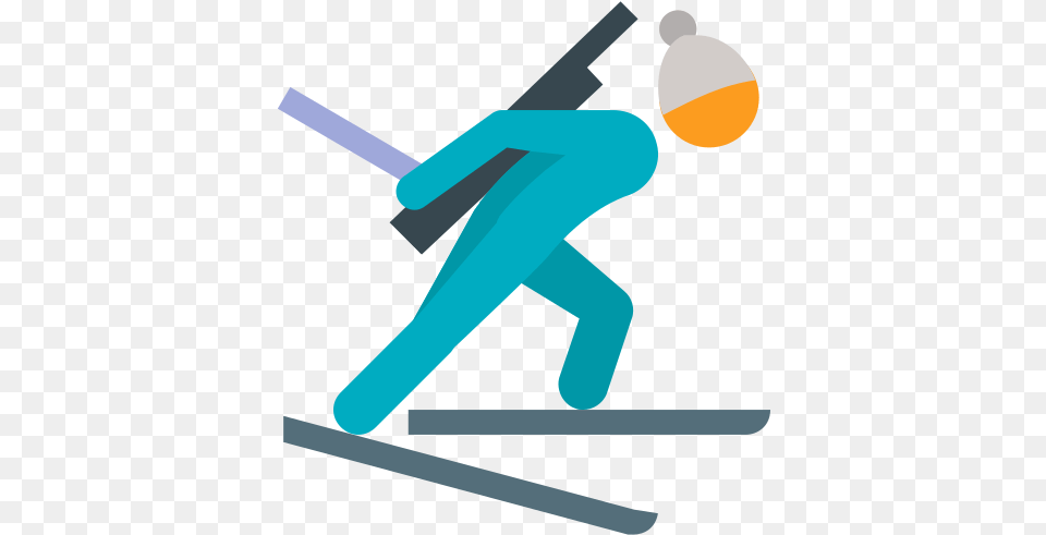 Color Icon Cross Country Skiing, Nature, Outdoors, People, Person Png