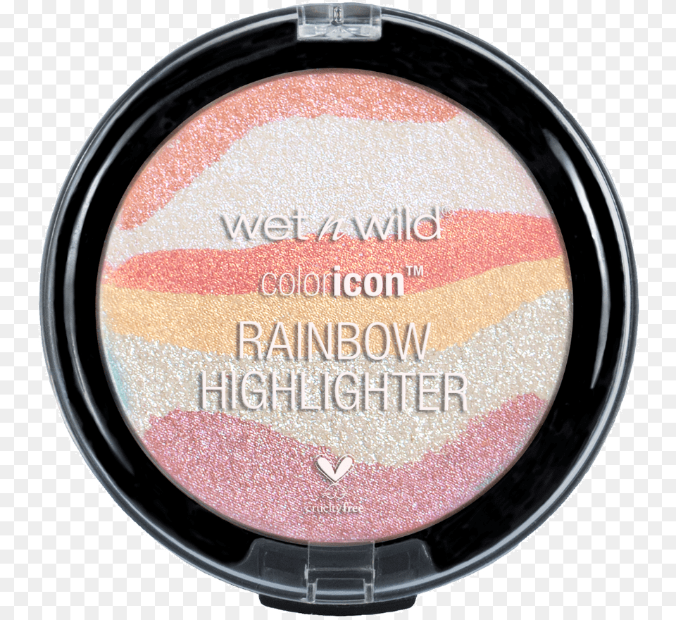 Color Icon Rainbow Highlighter Wet N Wild Color Icon Rainbow Highlighter, Cosmetics, Face, Face Makeup, Head Free Png