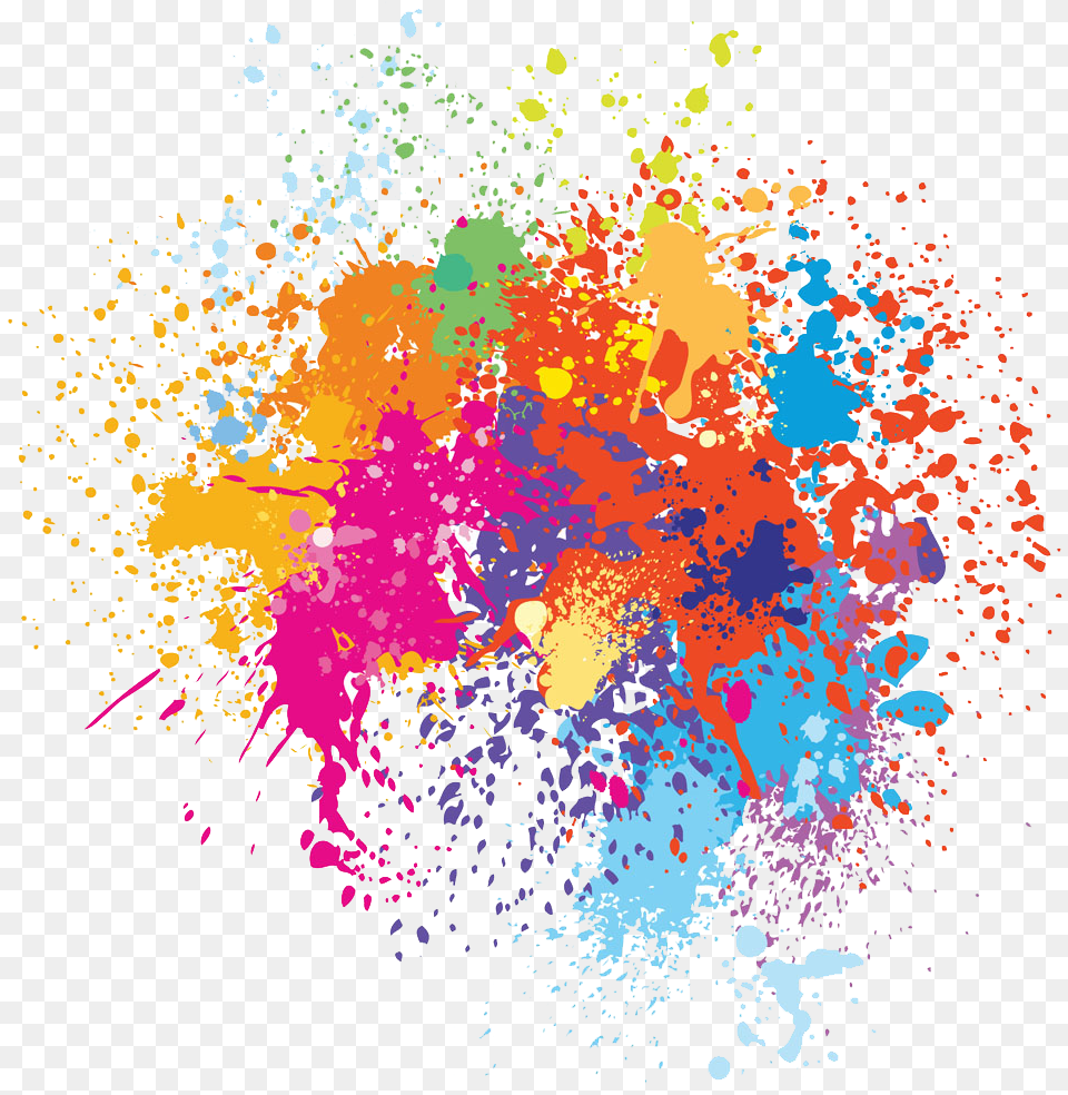 Color Illustration Watercolor Painted Spray Painting Color Spray Paint, Art, Graphics, Modern Art, Purple Free Png Download