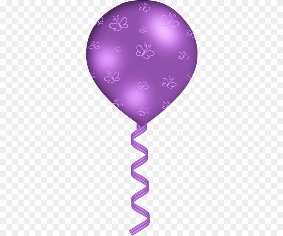 Color Lila Lavanda Ballonspngtube Globos De Purple Birthday Balloons Clipart, Balloon, Appliance, Blow Dryer, Device Png