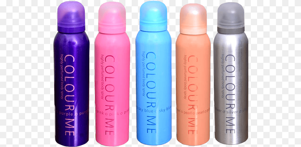 Color Me Spray, Cosmetics, Bottle, Shaker, Perfume Png Image