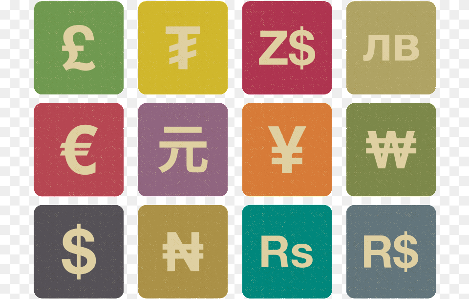 Color Money Unit Small Icon Icon Vintage Social Media, Text, First Aid, Number, Symbol Png