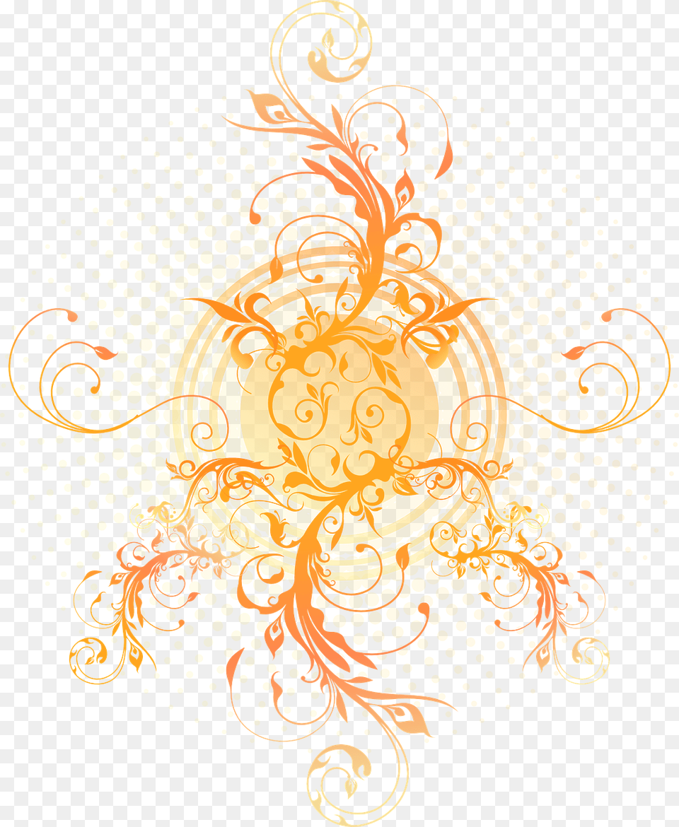 Color Naranja Vector, Art, Floral Design, Graphics, Pattern Png