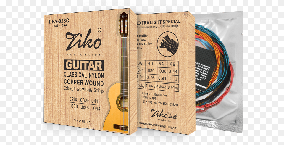 Color Nylon Guitar String Color Silly String Classical Box, Book, Musical Instrument, Publication, Text Free Transparent Png