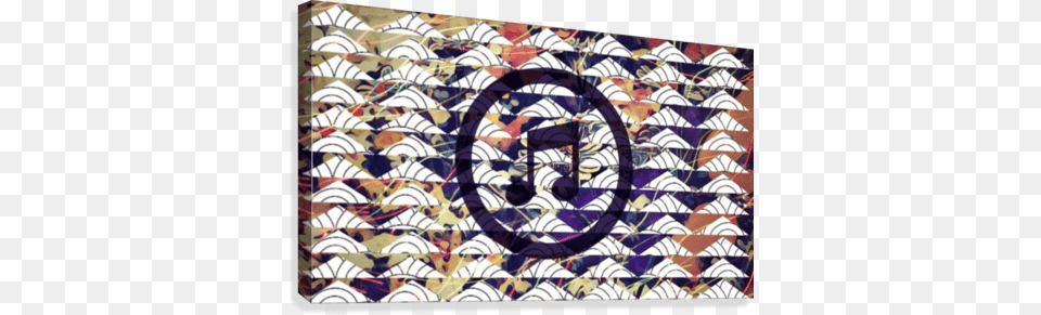 Color Of Music Cammie Rayas Canvas Print Motif, Art, Floral Design, Graphics, Pattern Png Image