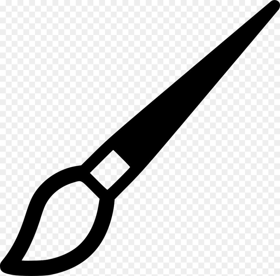 Color Paint Brush Icon, Cutlery, Smoke Pipe, Device, Tool Png Image