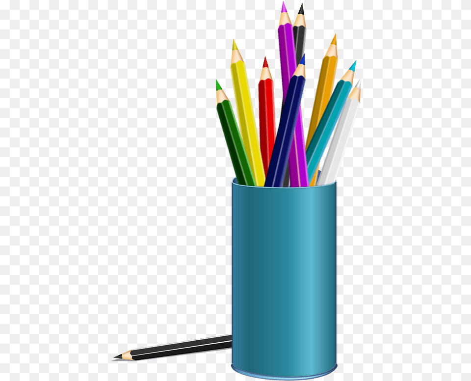 Color Pencil Clipart Mug For Pencil And Pen Free Transparent Png