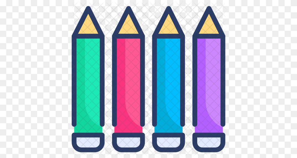 Color Pencil Icon Clip Art Free Transparent Png