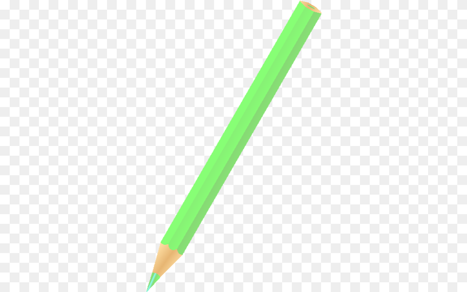 Color Pencil Light Green Vector Icon Svgvectordomnio Pencils Color Vector Icon, Blade, Dagger, Knife, Weapon Png