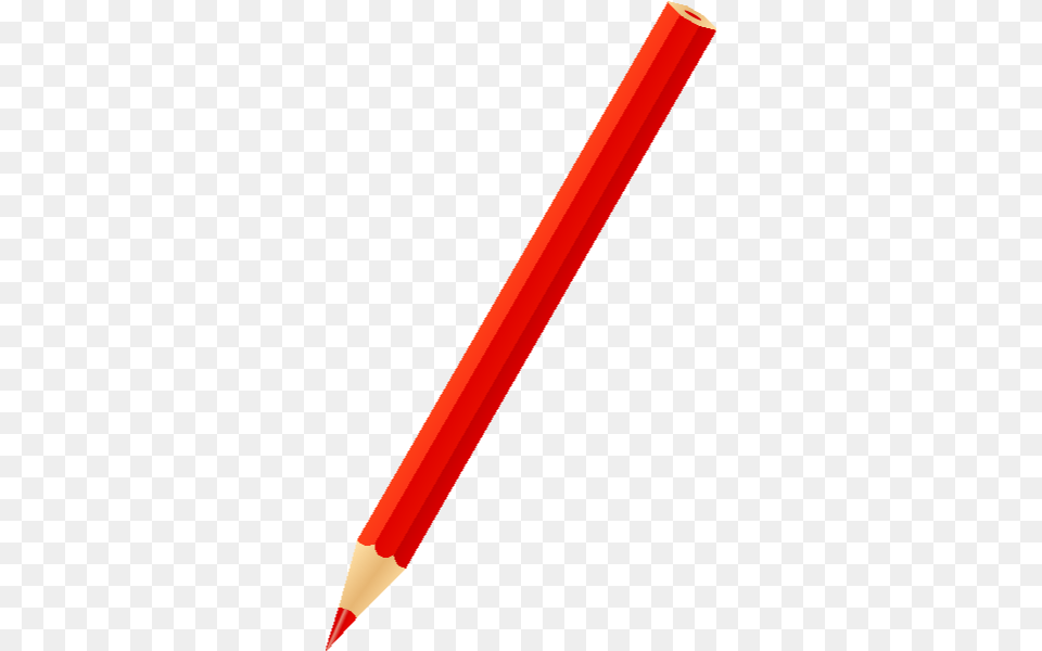 Color Pencil Red Vector Icon Png Image