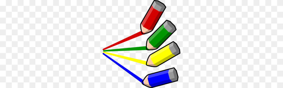 Color Pencil Stripes Clip Art, Dynamite, Weapon Free Transparent Png