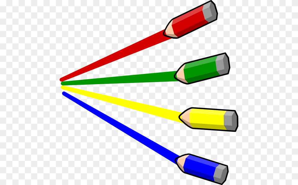 Color Pencil Stripes Small Pencils Clip Art Png