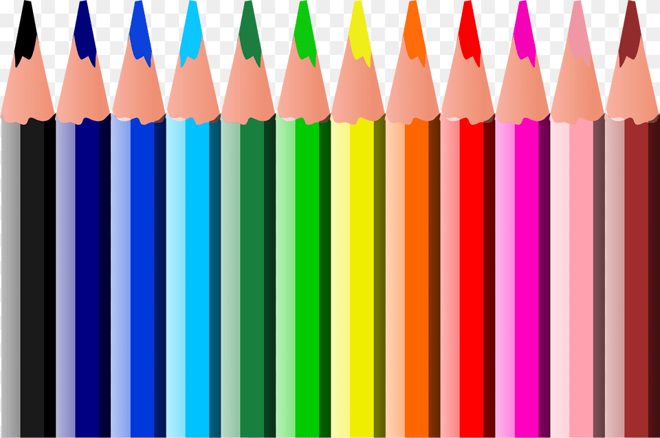Color Pencils Clipart, Pencil Png