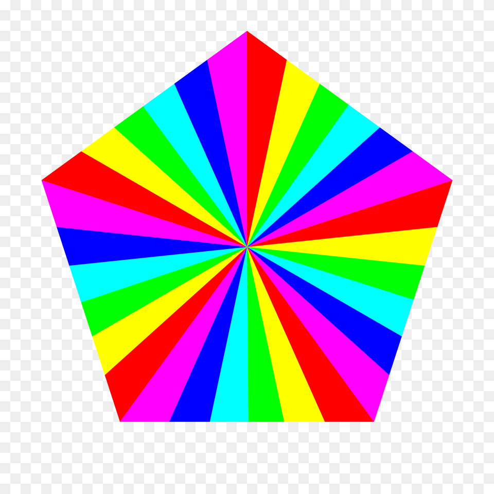 Color Pentagon Icons Free Transparent Png