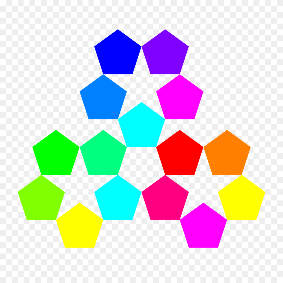 Color Pentagon Inspiration Clipart, Paper Png Image