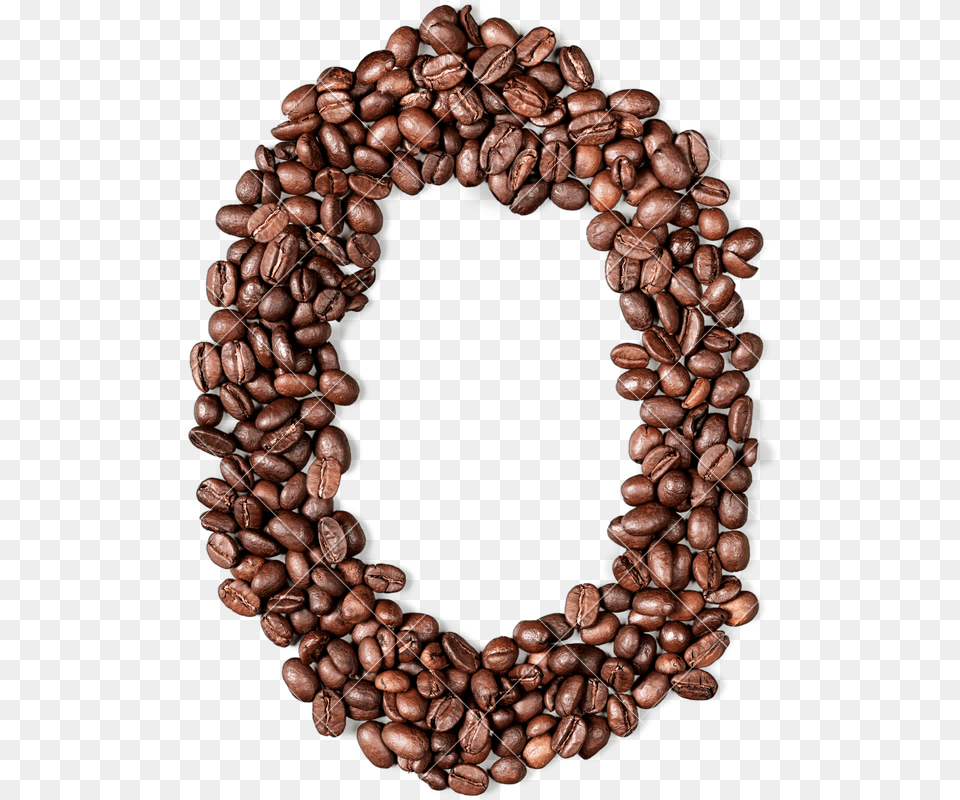 Color Photograph Of Alphabet Letter O Or Made Out Of Coffee, Photography Free Png