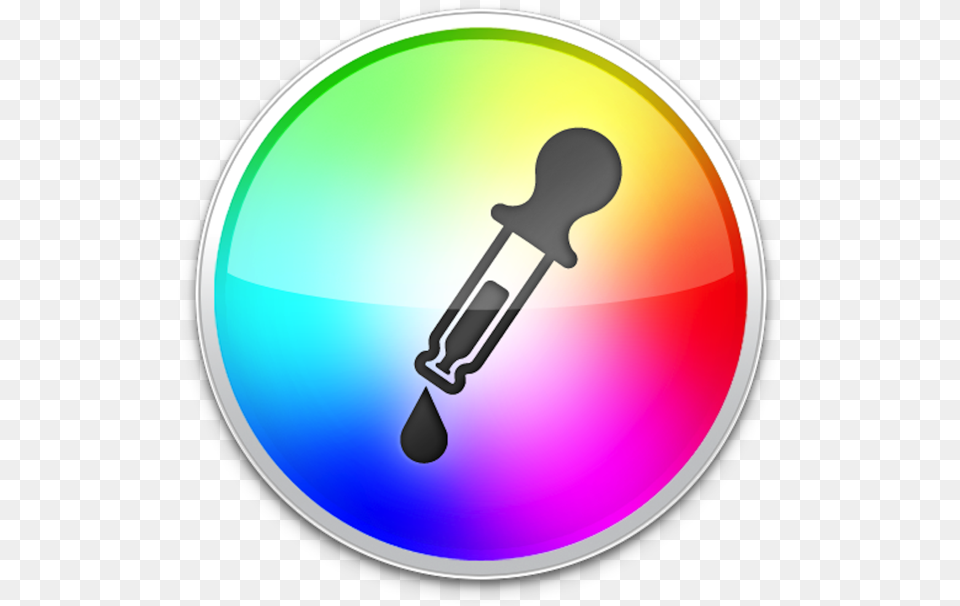 Color Picker On The Mac App Store Color Select Icon, Disk, Device Png Image