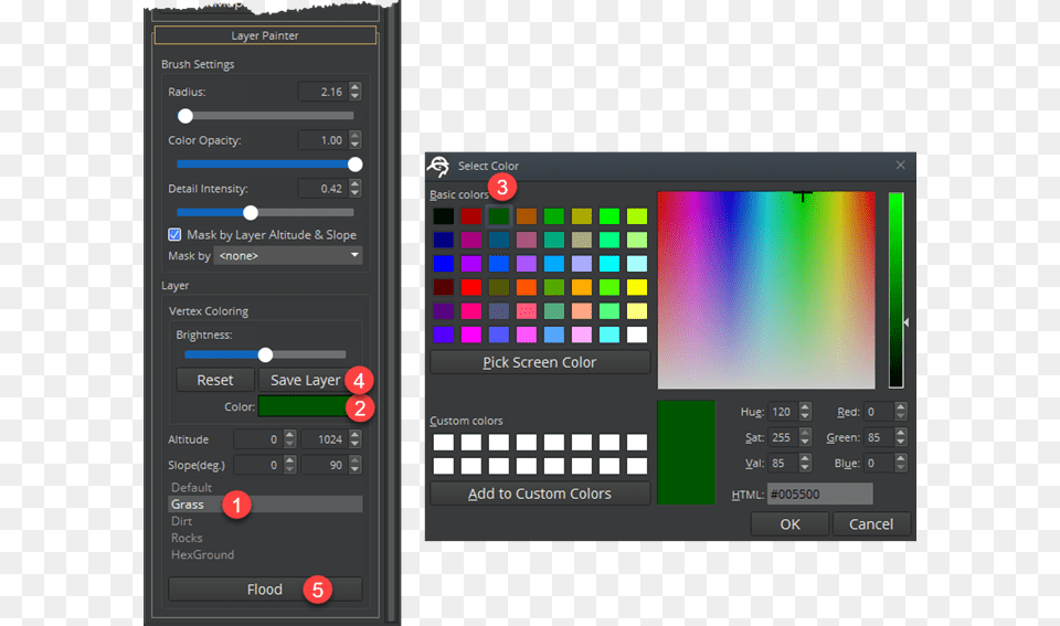 Color Picker Roblox, Computer Hardware, Electronics, Hardware, Monitor Free Png Download