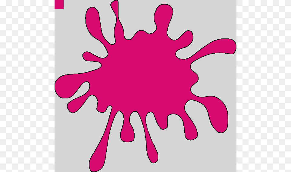 Color Pink Splat Clipart Red Paint Splatter Clip Art, Stain, Maroon, Flower, Petal Png Image