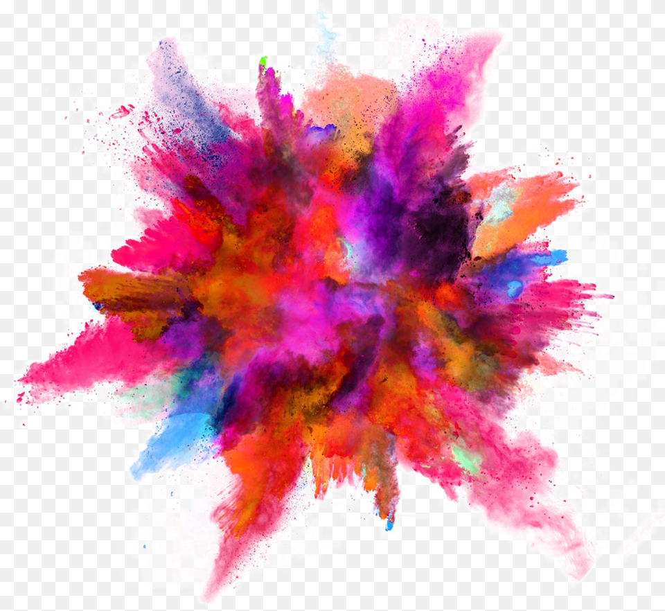 Color Powder Explosion, Dye, Purple, Art, Person Free Png
