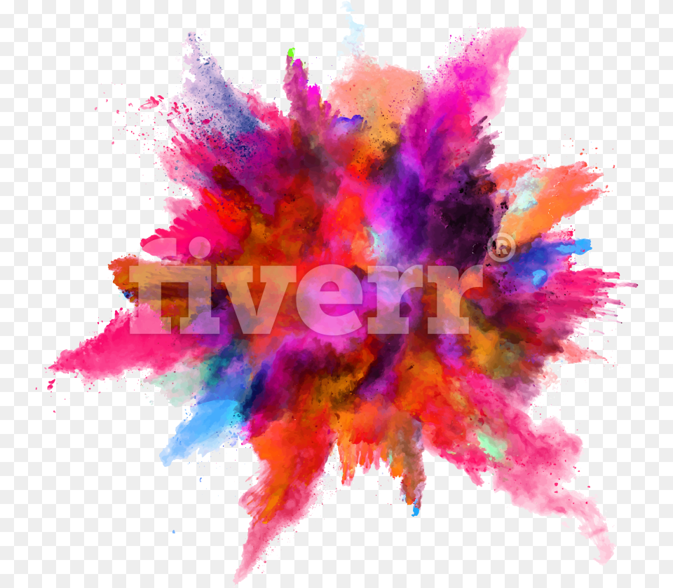 Color Powder Explosion, Art, Dye, Graphics, Modern Art Png