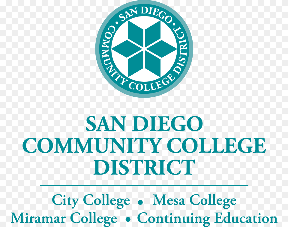 Color San Diego Community College Logo, Advertisement, Poster Free Transparent Png