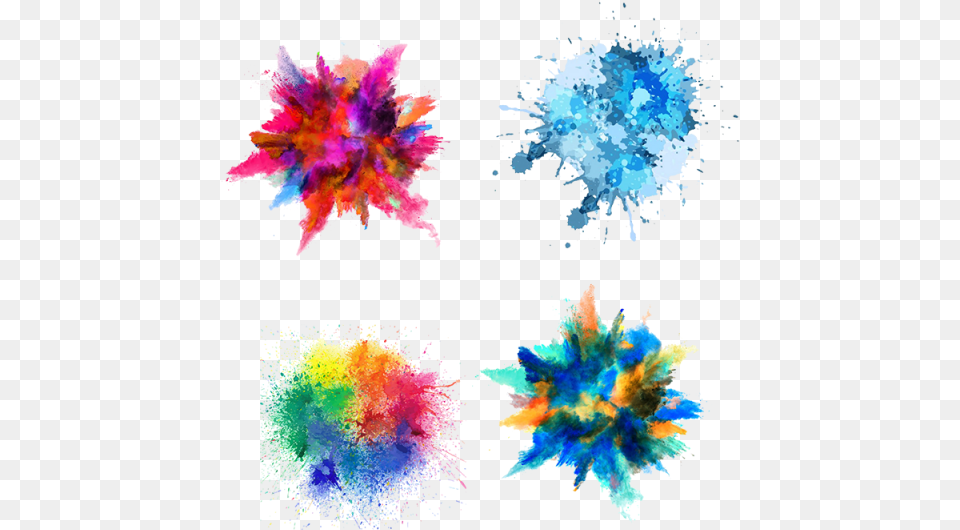 Color Splash Color Powder Explosion, Art, Graphics, Leaf, Plant Png