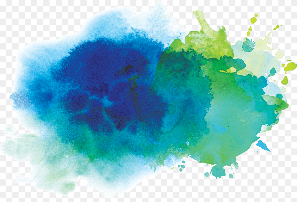 Color Splash Marketing Pages Green Watercolor Splash Free Transparent Png
