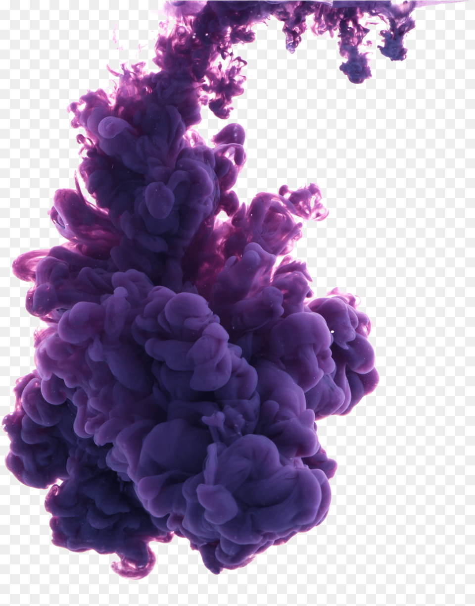 Color Splash Smoke Water Effect Purple Disolve Dim Ot Shashki, Pattern, Accessories, Mineral, Ornament Png