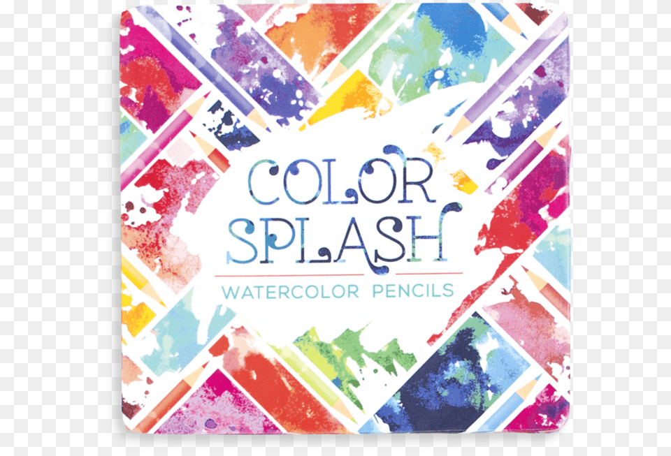 Color Splash Watercolor Pencils, Art, Advertisement, Modern Art, Graphics Png