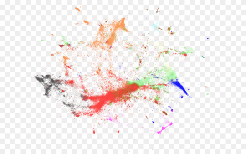 Color Splatter Music Colors Background, Person, Art Png Image