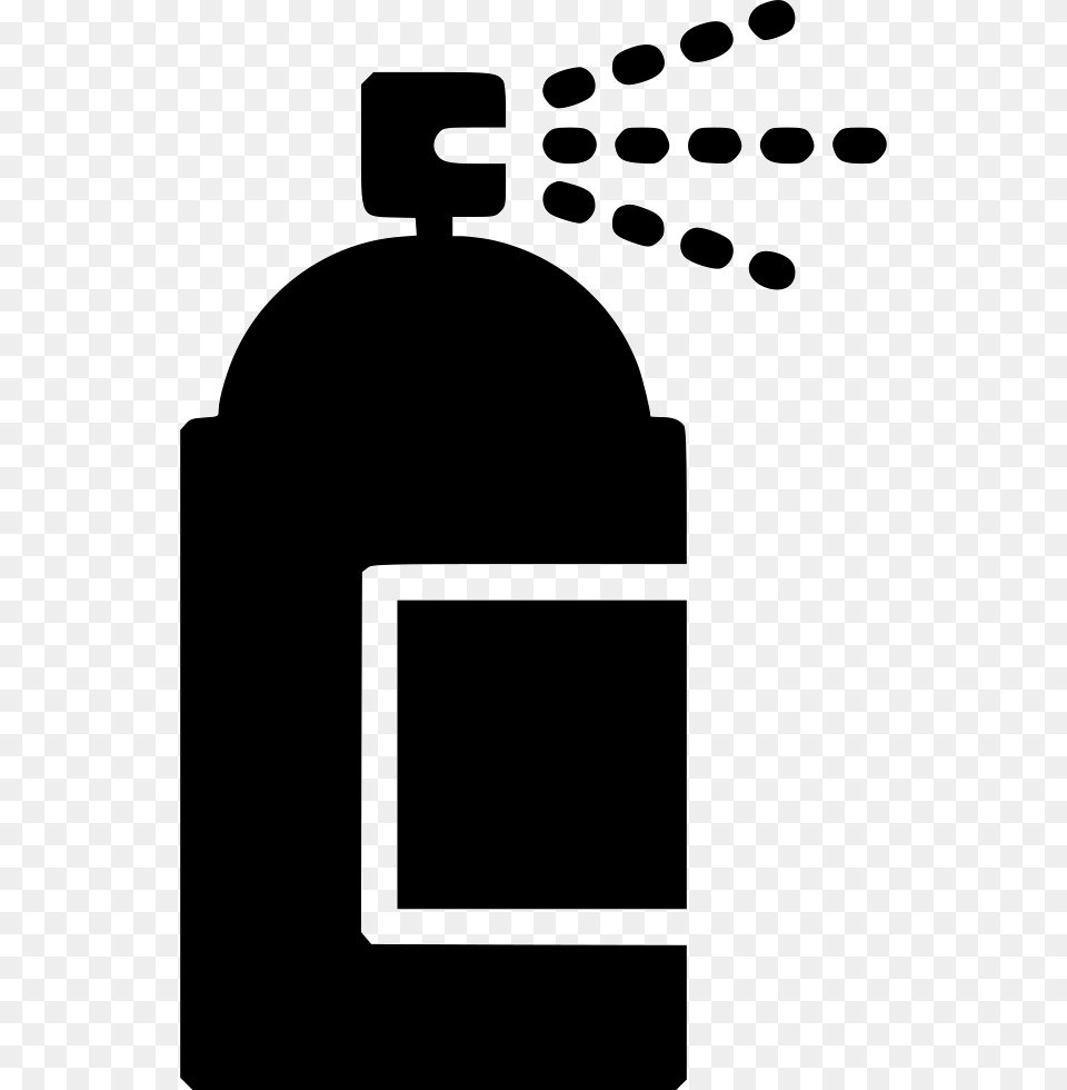 Color Spray Icon, Stencil Free Png