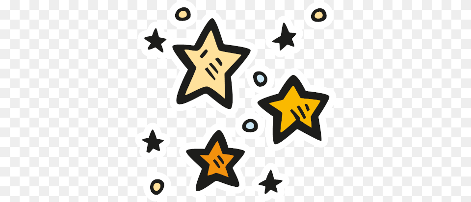 Color Sticker Star, Star Symbol, Symbol Png Image