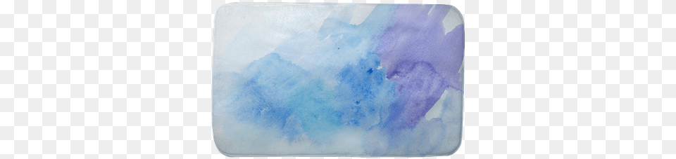 Color Strokes Watercolor Painting Art Bath Mat Pixers Watercolor Paint, Canvas, Ice, Stain, Outdoors Png Image