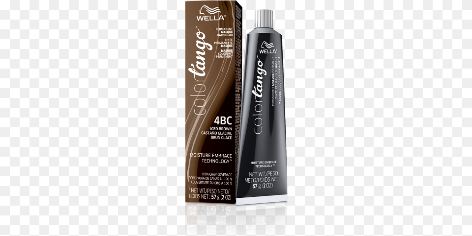 Color Tango Wella Color Tango 57g Dark Chocolate Brown 4bb, Bottle, Cosmetics, Perfume Png