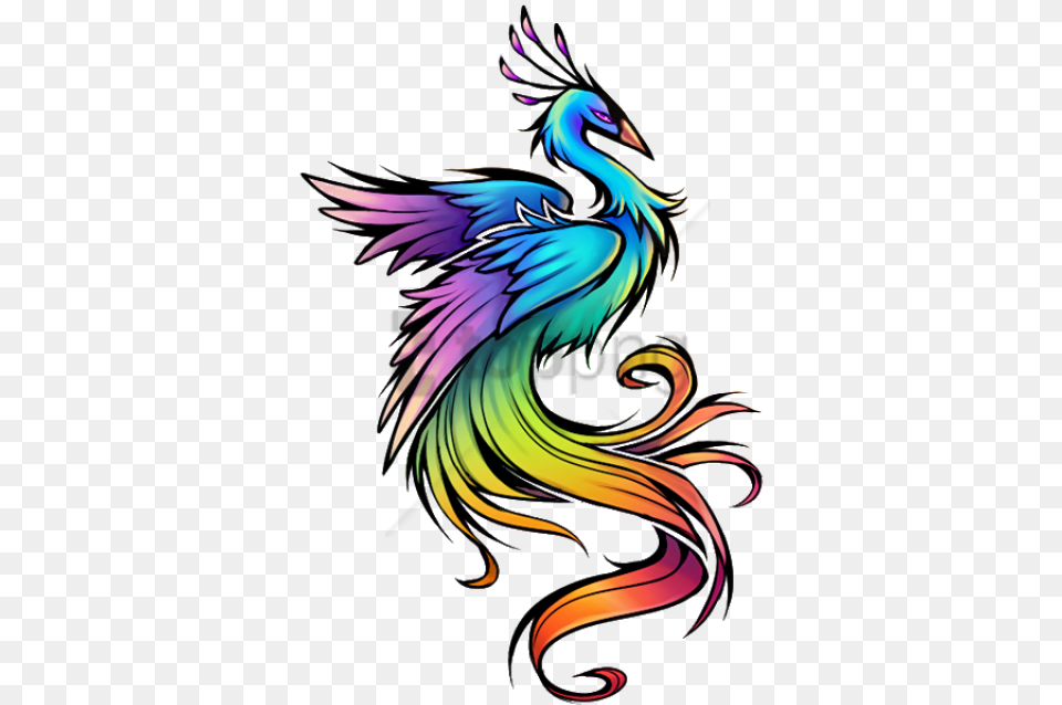 Color Tattoo Images Background Ibong Adarna Bird, Pattern, Adult, Female, Person Png
