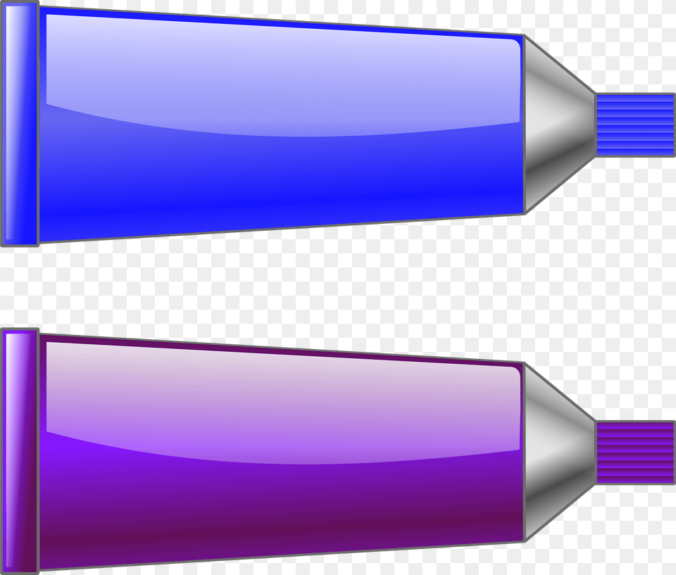 Color Tube Blue And Purple Clipart Free Png