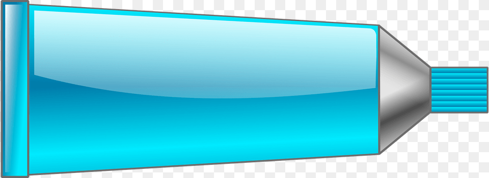 Color Tube Cyan Clipart Free Transparent Png