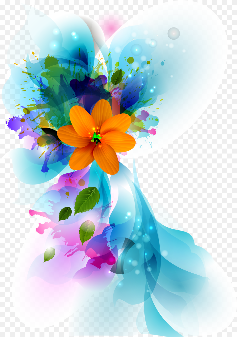 Color Wallpaper Encapsulated Flora Flower Vector Background, Art, Floral Design, Graphics, Pattern Png