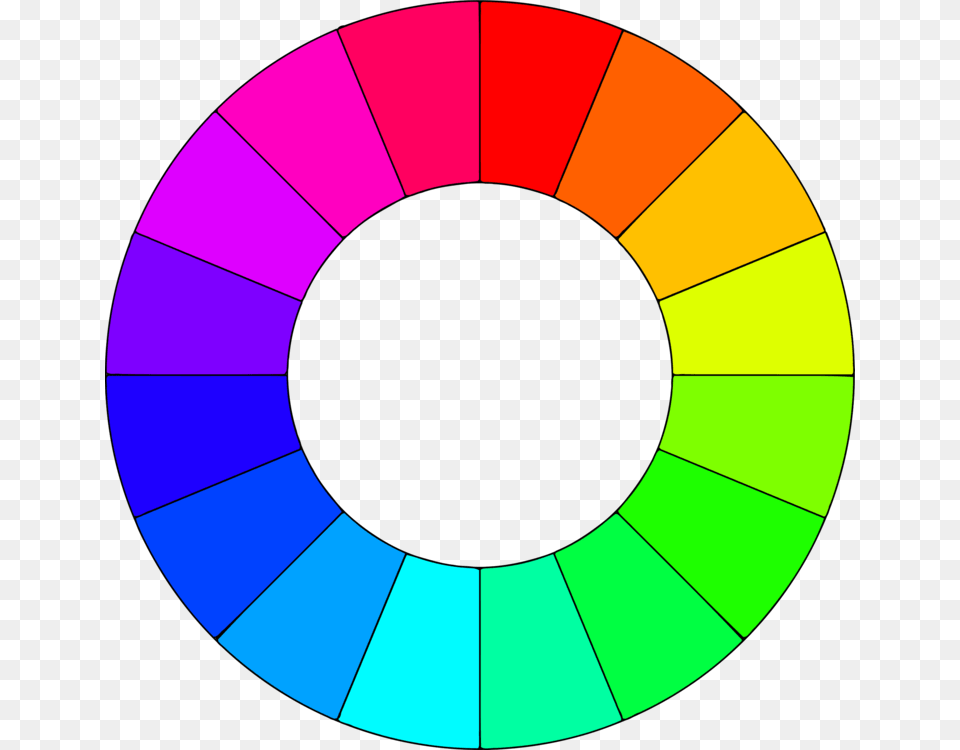 Color Wheel Drawing Primary Color Color Scheme Free Png Download