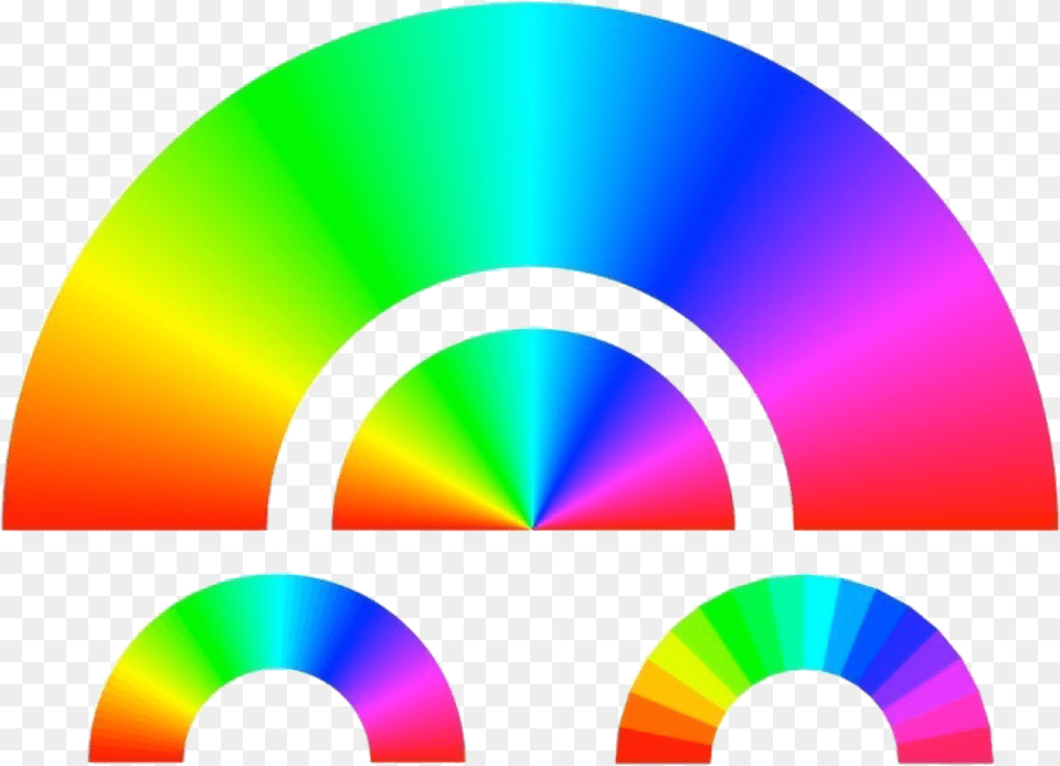 Color Wheel Half Circle, Disk, Dvd Free Transparent Png